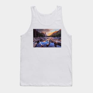 Sunrise Reflections at Dream Lake Tank Top